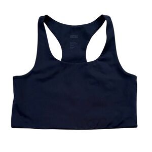 Girlfriend Collective Dark Navy Sports Bra Size Large
